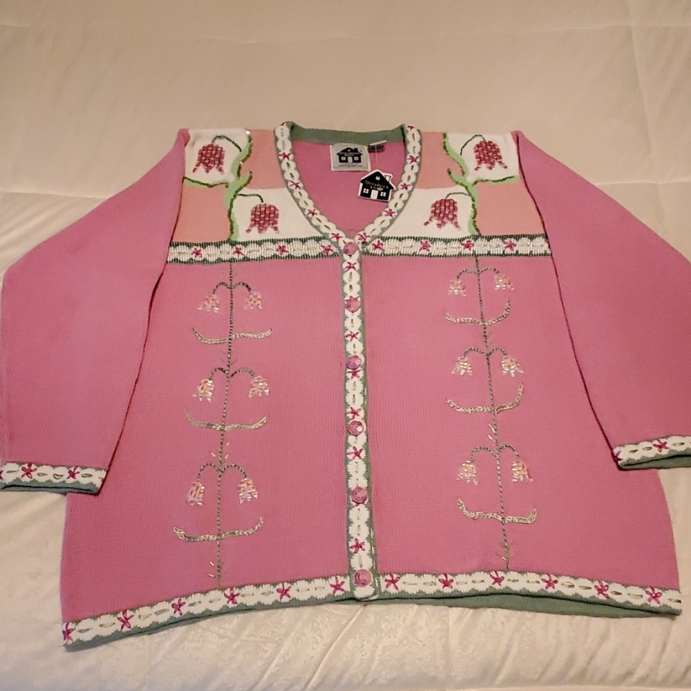 Storybook Knits Checkered Ladies Women's 2X